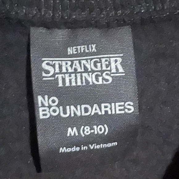 Stranger Things Pullover Crew Neck Sweatshirt - Picture 5 of 6